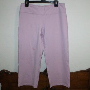 Prana Lilac Capri Workout Pants Size Large